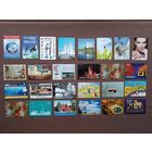 Календарики разных лет по 50 копеек за штуку, см. описание лота, kin-2 (3988)