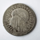 5 злотых, 1933 год. Ядвига. VF.