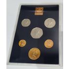 Великобритания, годовой набор 0.5 1 2 5 10 50 пенсов 1976 г, в кейсе, упаковке, Proof