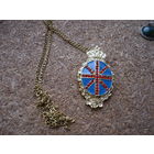 Кулон - медальон для фото  . Флаг . Британия