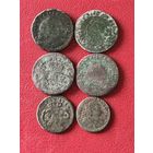 Солиды 1751-1755г.цена за все.