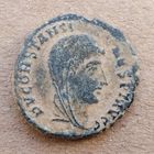 Римская империя до нач. V века, фоллис. Посмертная монета Константина I Великого (306-337 гг.) _7