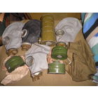 Противогазы(маски) и противогазные фильтры времён СССР.С рубля.