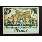 1922 год Германия 25 пфеннигов