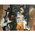 Каталожный Товстик В.А."Цыганскi кароль", 1996 год. Холст, масло. Размер 80х100 см.