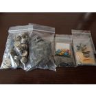 Остатки Au + Ag (микросхемы СССР+конденсаторы+транзисторы+диоды)