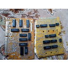 ПЛАТЫ с микросхемами.