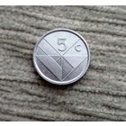 Werty71 Антильские острова Аруба 5 центов 1987