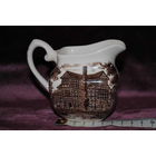 Винтажный Сливочник либо Молочник-/фарфор/-"STAFFO RDSHIRE Underglaze printinG"-Made English Ironstone Tableware By-Limited-пр.England-!