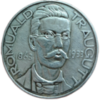 10 злотых, 1933 года. 70 лет польскому восстанию 1863 года. Ромуальд Траугутт. XF