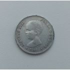 ИСПАНИЯ  50 сентимос 1892 г.
