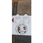 Кобринский строй 20 рублей серебро 2021г Республика Беларусь