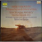 Beethoven, Tschaikowsky, Don Kosaken Chor Serge Jaroff, Berliner Philharmoniker, Herbert von Karajan – Wellingtons Sieg Oder Die Schlacht Bei Vittoria / Ouverture Solennelle 1812