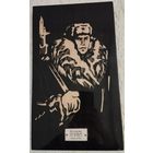 Панно (картина) Солдат с автоматом, воины в/ч 11080 г. Борисов Печи. СССР