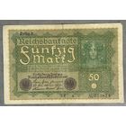 Банкнота 50 марок 1919 год. Веймарская республика.