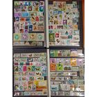 Большой лот чистых иностранных марок, много ранних, в том числе колоний, экзотических стран, фауна, в основном одиночек и неполных серий и марок из серий