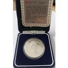 Канада 1 доллар ,1990 ,300 лет путешествию Генри Келси,23.33 грамма серебра