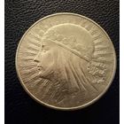 5 злотых 1933 г.  Польша.   Ядвига.  СЕРЕБРО.  1.