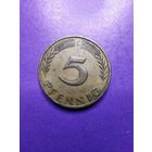 Германия ФРГ 5 пфеннингов 1949 J