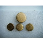 3 погонных и 1 мундирная. Одним лотом. Северная страна изображён герб и лешайник ягель