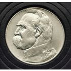 2. 5 злотых 1934 г. Пилсудский