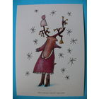 Олень оленуха звенит над ухом, 2013, чистая (детские рисунки).