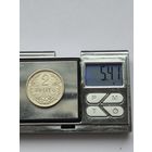 2 лита Литва,Первая Республика (1925 - 1938), 1925 года. Серебро 500. Монета не чищена. L45563.