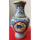 Ваза Клуазоне ( Перегородчатая эмаль) Китай 1950-60г