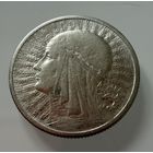 2 злотых 1934 г.  Польша.   Ядвига.  СЕРЕБРО.