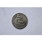 20 злотых 1980.Кораблик.50 лет фрегату "Дар Поморья"