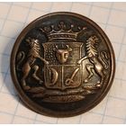 Пуговица Ливрейная. Герб дворянского рода  - Времевых.