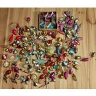 Ёлочные игрушки СССР с рубля..Много с толстым стеклом!