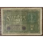 Банкнота 50 марок 1919 год. Веймарская республика.