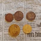 Лот монет СССР 5 штук, сборные лоты выставляются на пару часов