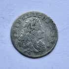 Монета СЕРЕБРО ПРУССИЯ шостак/ 6 грошей 1704 год ФРИДРИХ ВИЛЬГЕЛЬМ ОТЛИЧНЫЙ