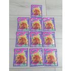 10 пачек наклеек Sindy по 6 вкладышей в каждой. Оригинал из 90х