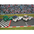 Набор спортивных грузовых авто Mercedes-Benz. Масштаб HO-1:87.