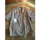 Вперёд  в СССР! НОВАЯ  мужская  рубашка  из  дружественной КНДР! все  данные  на  этикетке. но  размер  ходовой!