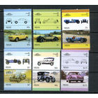 Невис - 1986 - Автомобили - 6 сцепок - [Mi. 398-409] - полная серия - 12 марок. MNH.  (Лот 86HF)-T41P22