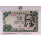 Werty71 Испания 1000 песет 1971 банкнота
