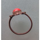 Колечко старинное с камушком.