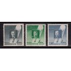 СССР-1944, (Заг.788-790),  **/* ( 2 м - ** , 1 м - * ) , Стратонавты (полная серия)