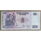 Конго (ДР) 200 франков 2022 г., P:99с, надпись на реверсе см. в описании