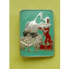 Лиса и журавль. Б-26.