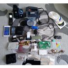 Сборный лот (телефоны, электро-лобзик, платы, радиодетали, радар-детектор и др.) с 1 рубля без мц