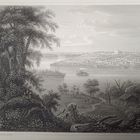 Гравюра 19 век Германия. 22х15см.