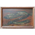 Натюрморт масло двп авторская 1986