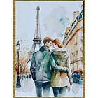 Открытка для посткроссинга чистая 10х15 см