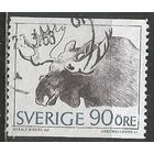 Швеция. Лось. 1968г. Mi#593.