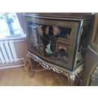 Китайский лакированный кабинет -бар